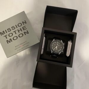Swatch X Omega Moonswatch Mission To Moon Watch